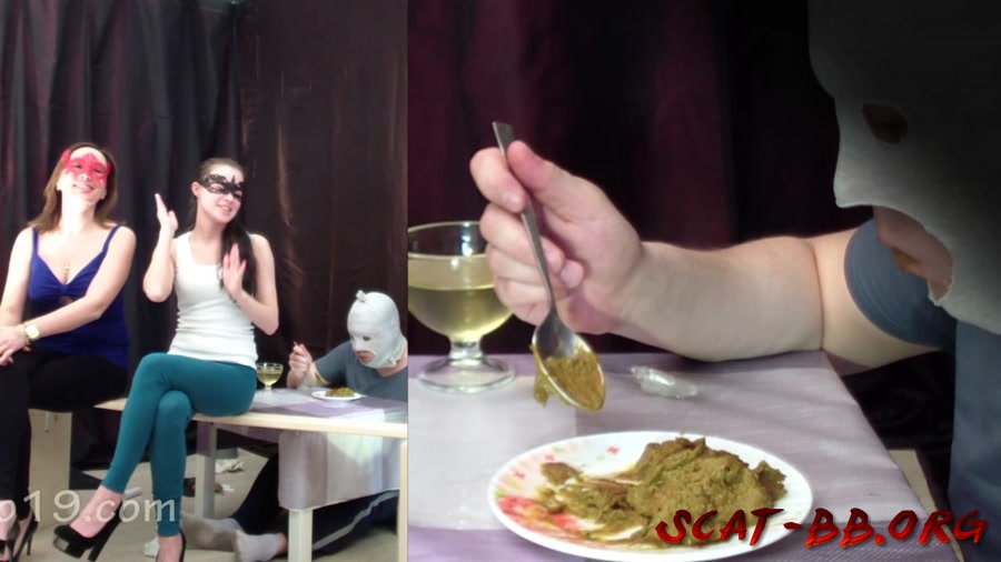 2 mistresses cooked a delicious shit breakfast for a slave (Smelly Milana) 11 April 2018 [FullHD 1080p] 1.19 GB
