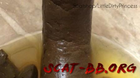 Long thick poop served in a bowl of pee for you (LittleDirtyPrincess) 12 August 2021 [FullHD 1080p] 609 MB