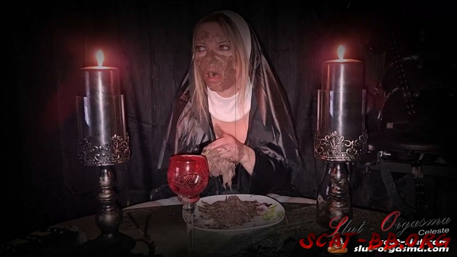 The holy food and scat dinner - The medieval shit puking scat slave 1 - Holy nun extreme shit and puke play (SlutOrgasma) 18 February 2023 [FullHD 1080p] 4.83 GB