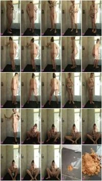 Hot Shower Shit While Masturbating With The Showerhead (Big Shit, Solo) 14 February 2026 [SD] 702 MB