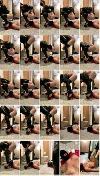 Scat for bitch Sandra (Mistress Jardena) 2 February 2026 [SD] 22.4 MB