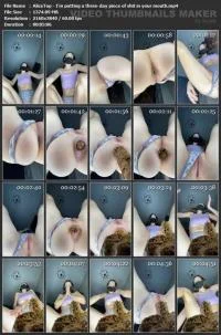 I\'m putting a three-day piece of shit in your mouth (Fetish, Scat) 22 April 2026 [4K UltraHD] 1.34 GB