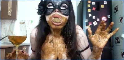 Dirty Betty Stars in The Scat Dinner with Anal and Piss Play
