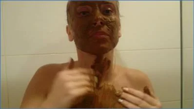 Brown wife in Hardcore Vomit and Copro Play- Bathing in Shit Water