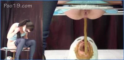 Milana Smelly Delivers Nasty Shit and Humiliation in Best Toilet Service for Girls Part 4