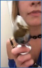 LilbuttLex in Licking My Butt Plug Clean 5- Hardcore Scat and Ass to Mouth
