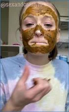 Teen’s First Diaper Fill and Face Mask with Sexandcandy18