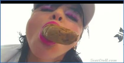 Doll Stars in Anal and Poo Play After Tennis Game- Shit Eating Show