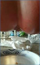 LilbuttLex Stars in Hot Wing Punishment with Kaviar and Ass to Mouth
