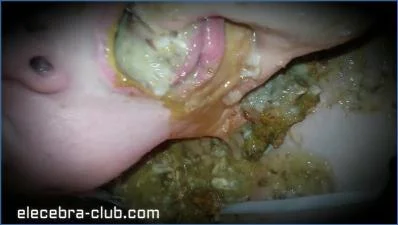 Elecebra Shits, Smears, and Eats Poop While Dominating Her Toy