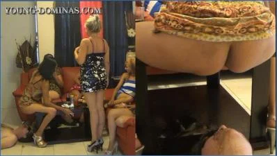 Yamileth's Dominant Defecation and Vomit Feast in Spanish