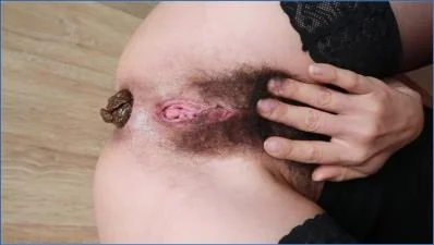 Sabrina Dacos Shits, Smears, and Toys in a Grimy Black Dress German