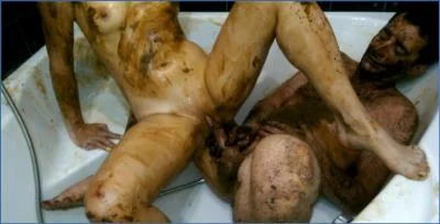 AstraCelestial's Lesbian Scat Orgy: Shitting, Smearing, and Shit