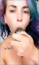 LilbuttLex Fists and Toys with Grubby Kaviar in Glass Plug ATM