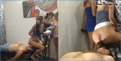Sadomasochistic Latina Carmen Dominates with Grubby Talk and Enema