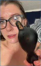 Missellie's Nasty Vomit and Shit Tasting Spree in Scat Vomit Porn