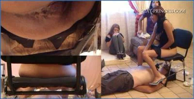 Model's Dominant Shit Play in Addictive Toilet Chair Part 03 Mexico