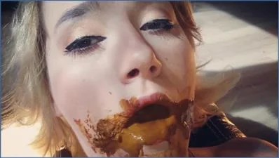 Elecebra Dominates with Shit Eating and Humiliation in Wild Scat