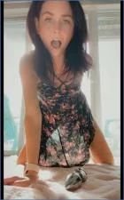 LilbuttLex Fists Her Gaping Anus in Extreme BDSM Toy Play - Kaviar