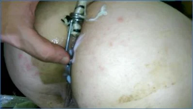 Astra Celestial Shows Off Her Enema-Filled Ass and Scat Skills