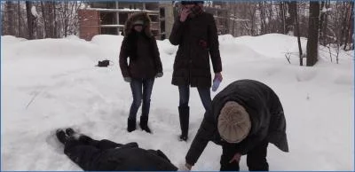 MilanaSmelly Takes Hold in Winter Park: Facesitting, Piss Drinking
