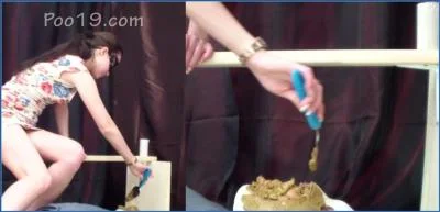 Milana Smelly's Bizarre Vomit and CBT Feast in Ukrainian Fetish Show