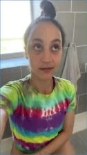 Ella Dearest in Hardcore Farting Pooping- Silence in the Toilet