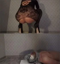 Mistress Emily Dominates with Hardcore Femdom Pooping and Foot Fetish