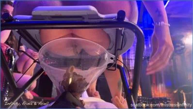 Miss Infinity Delivers Hardcore Kaviar Scat in Extreme Femdom Action