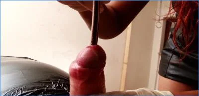 Lady Amy in Hardcore Femdom Kaviar Action- Lady Devils Slave Feeding P2
