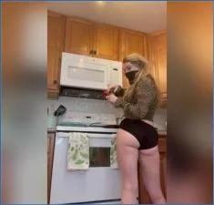 Sophia Sprinkle's Desperate Kitchen Panty Poop clip