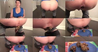 Alina delivers filthy copro and piss in Shilo Monster Hall Dump