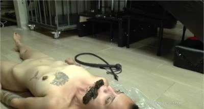 Mistress Gaia in DO NOT MOVE SHIT! Real Copro dirt and Poop