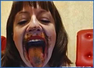 Santara's Extreme Copro Diarrhea Play in Dirty Secretary