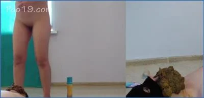 Shit Eating by MilanaSmelly with Verbal Humiliation and Puke in Their Ass Really Sweet