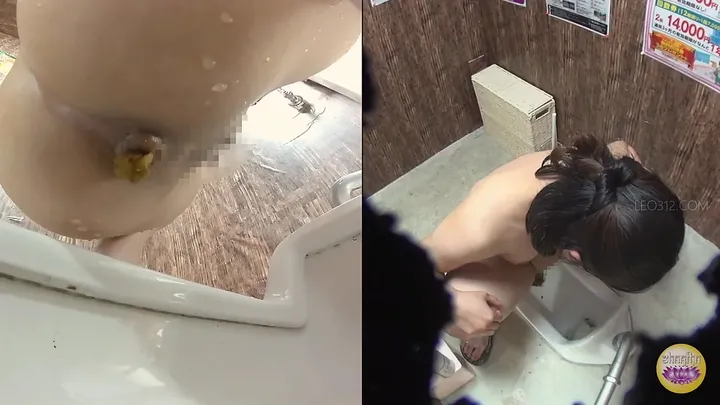 Group Scat Run with Naked Girls Drenched in Sweat and Kaviar Mess
